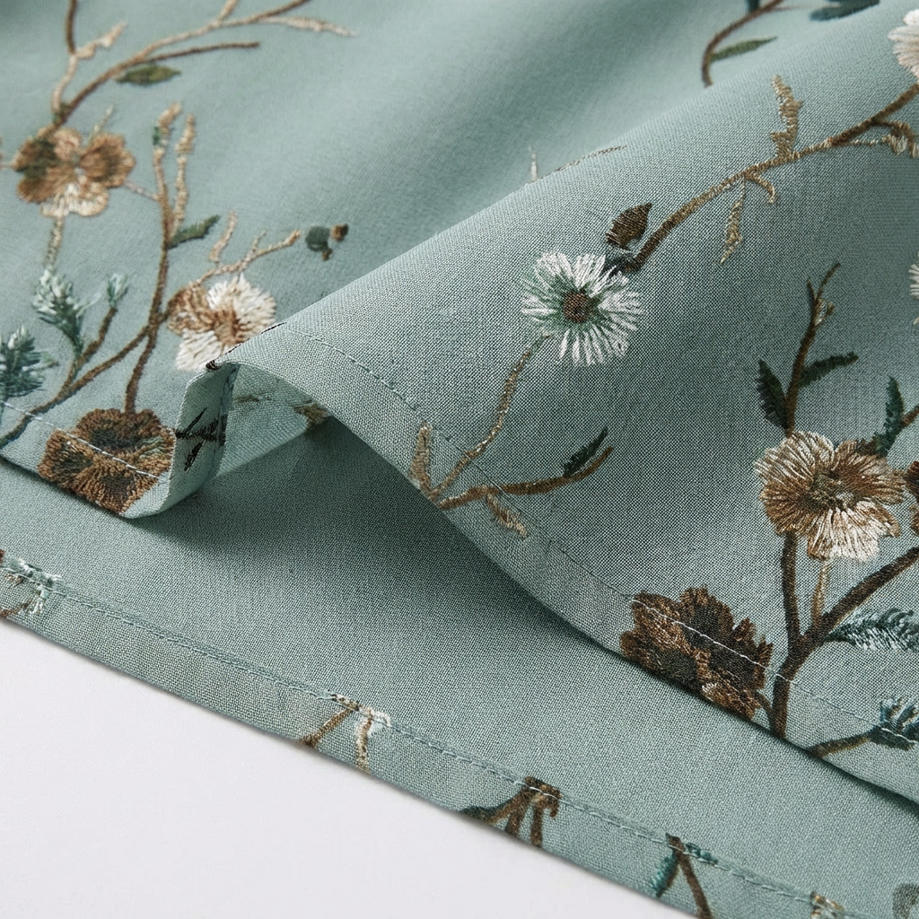 Celia | Abito Lungo Femminile a Fiori con Scollo Incrociato