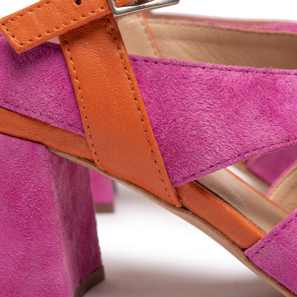 Celia | Sandali con Tacco a Blocco e Fasce Incrociate da Donna