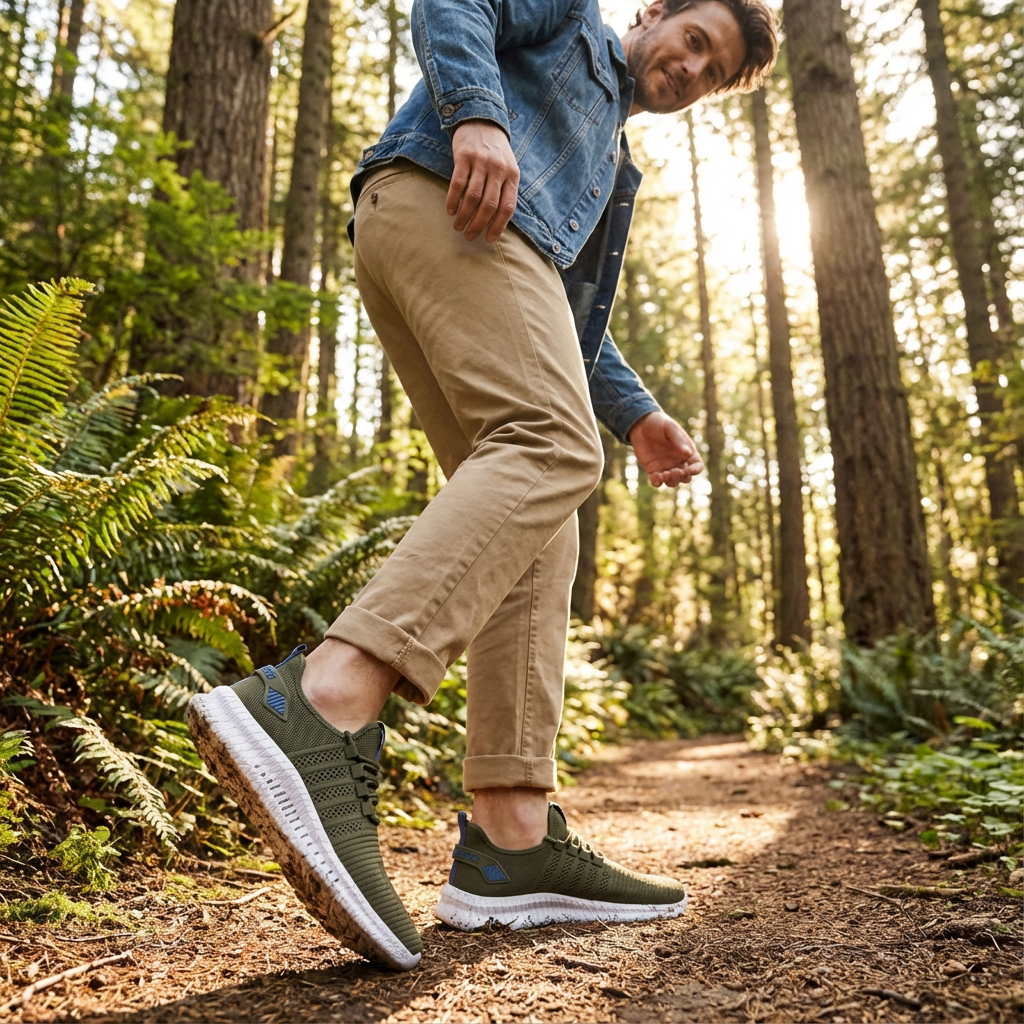 Craig | Scarpe da ginnastica leggere con lacci da uomo