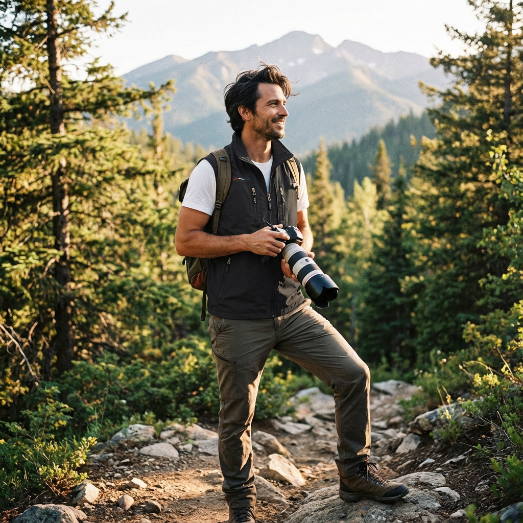 Danny | Chaleco Casual con Cremallera para Hombre