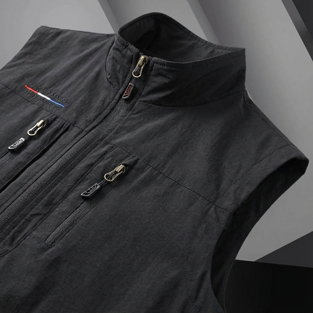 Danny | Chaleco Casual con Cremallera para Hombre