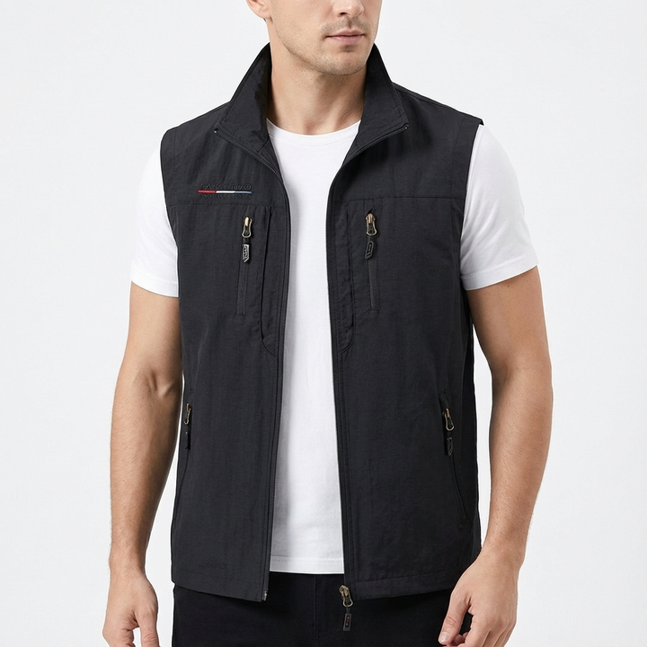 Danny | Chaleco Casual con Cremallera para Hombre