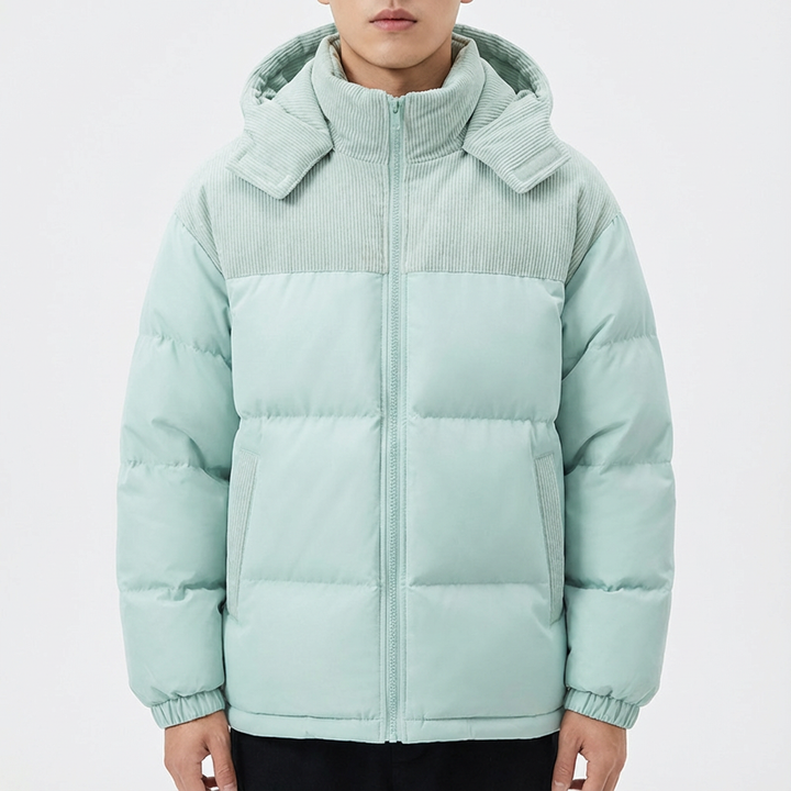 Dave | Chaqueta Acolchada con Capucha para Hombre