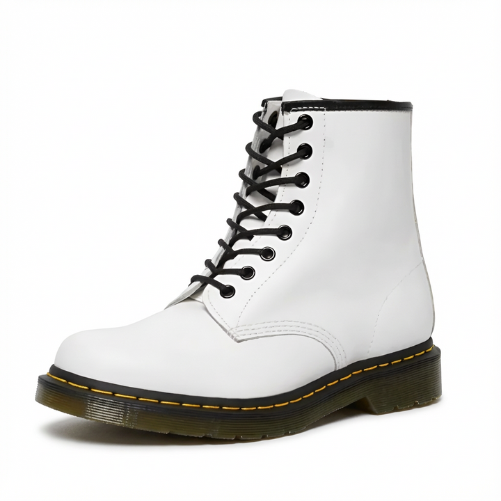 Denise | Stivali militari alla caviglia con lacci da donna