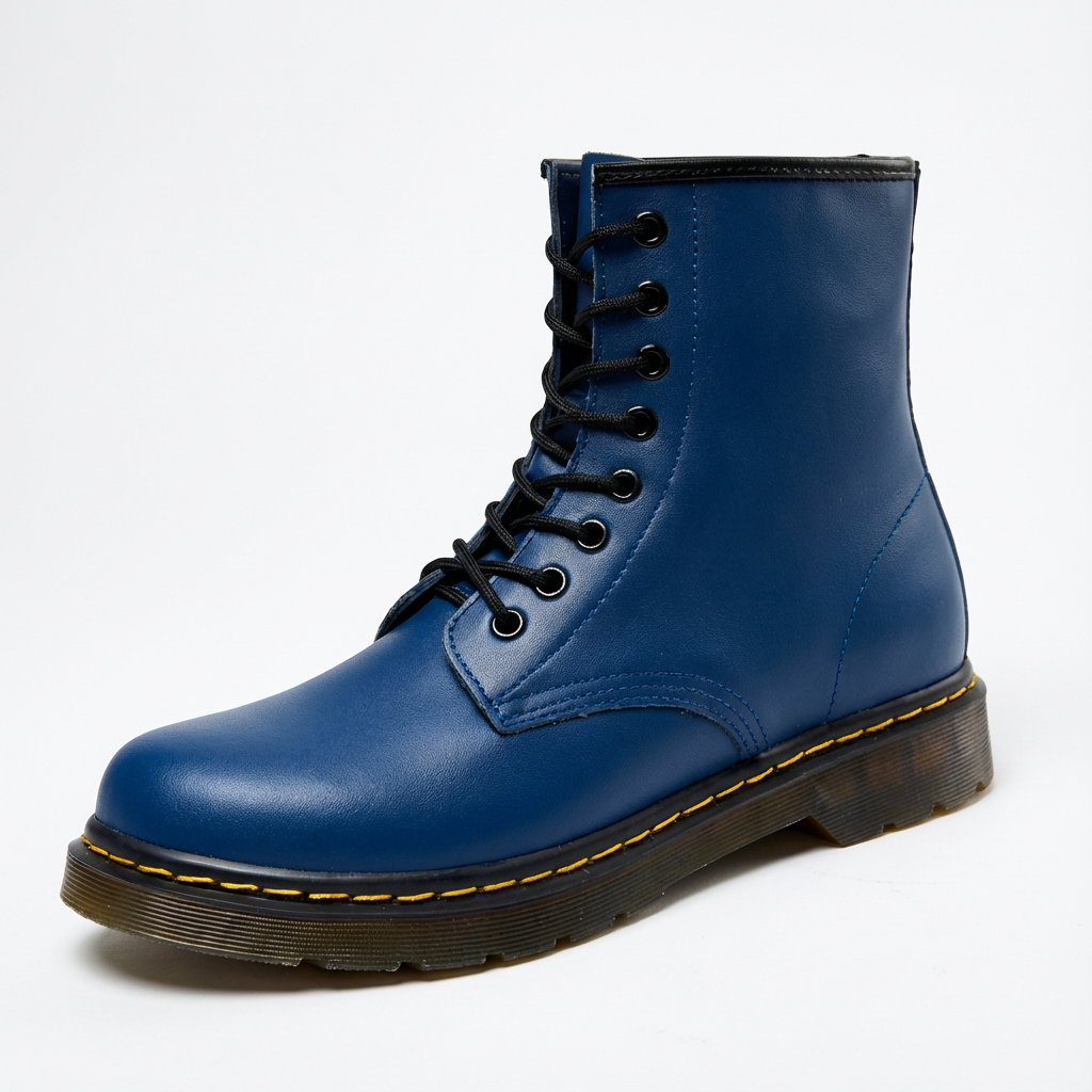 Denise | Stivali militari alla caviglia con lacci da donna