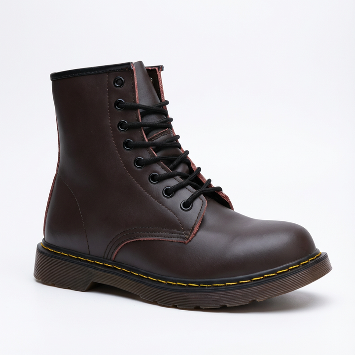 Denise | Stivali militari alla caviglia con lacci da donna