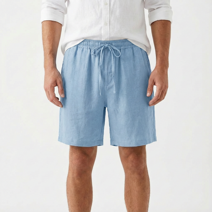 Diego | Bermudas Hombre Con Cintura Con Cordón Y Corte Relajado | Casual