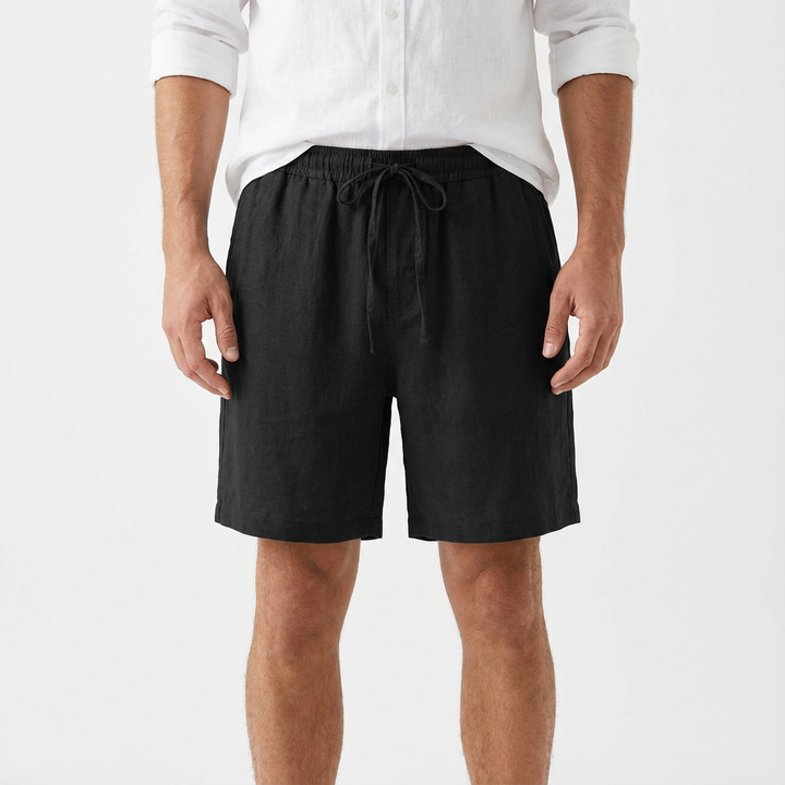 Diego | Bermudas Hombre Con Cintura Con Cordón Y Corte Relajado | Casual