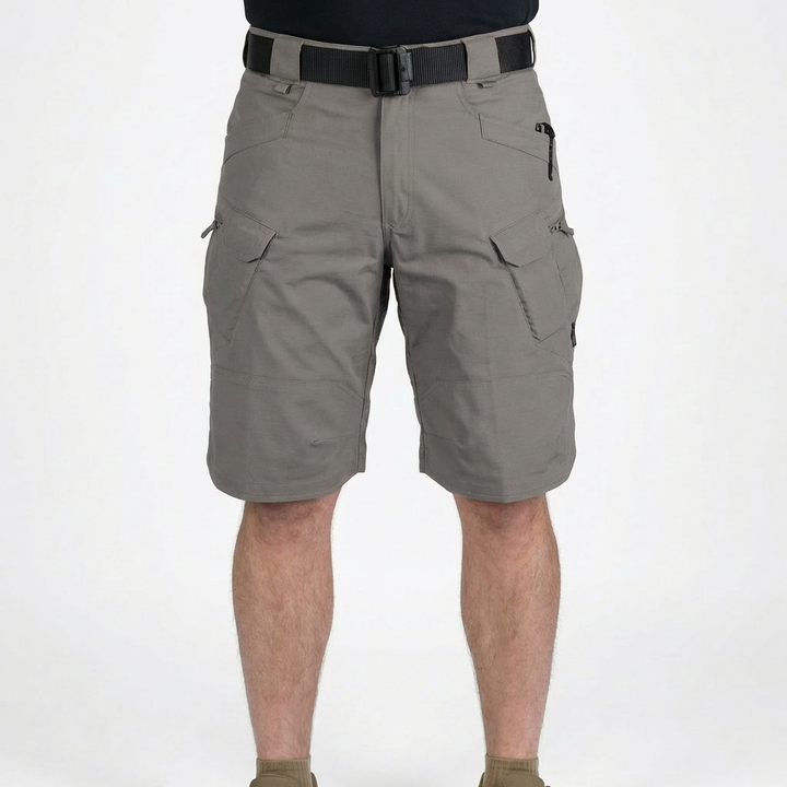 Diego | Bermudas Tácticas Hombre Con Múltiples Bolsillos Y Cintura Elástica | Utility