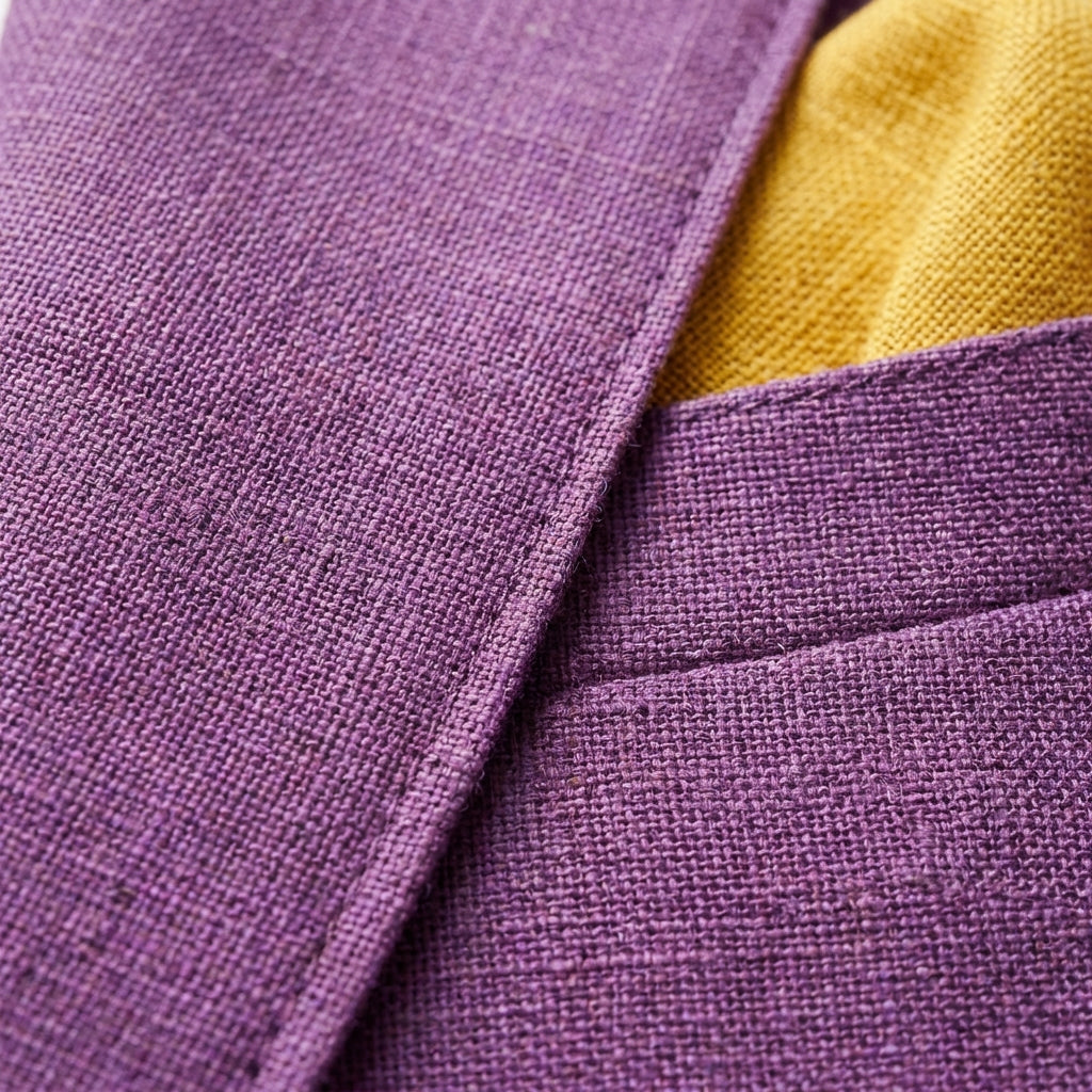 Diego | Blazer Hombre Con Solapa Clásica Y Bolsillo Con Pañuelo | Smart Casual