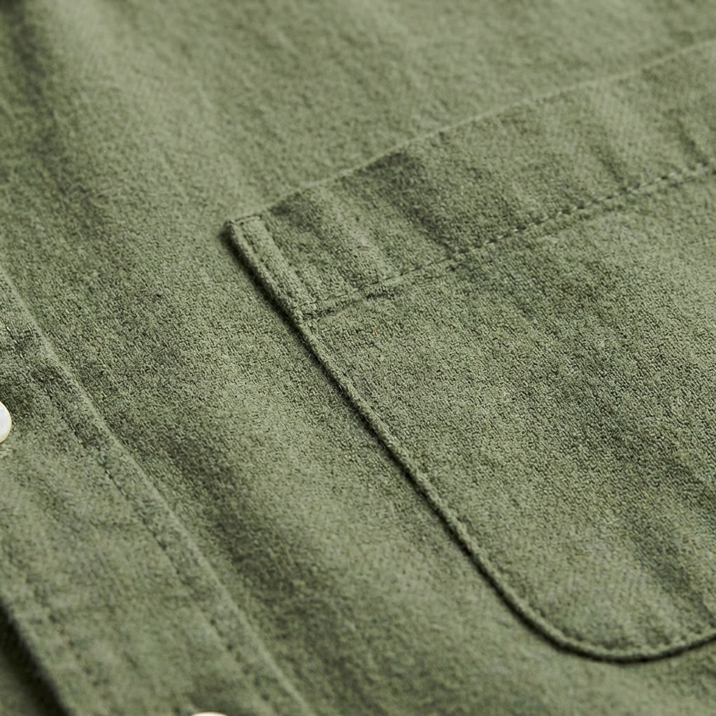 Diego | Camisa Hombre Con Cuello Button-Down Y Bolsillo | Casual