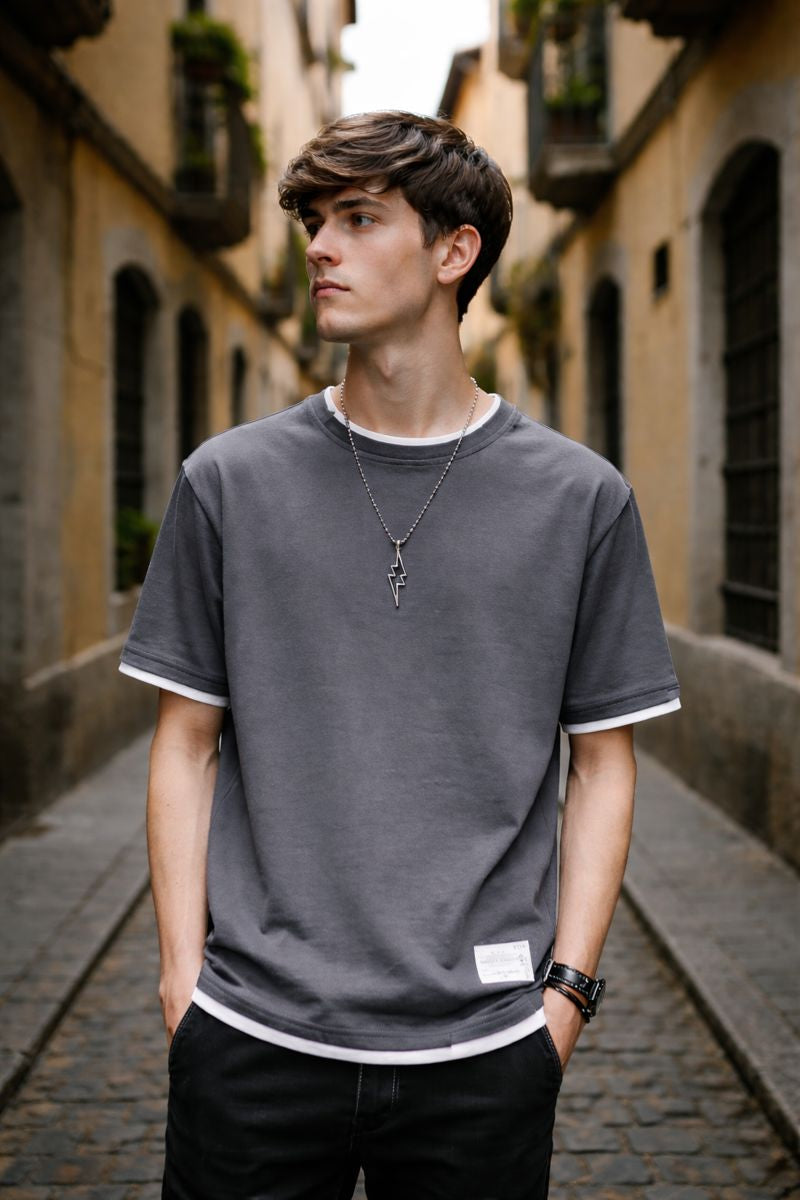 Diego | T-shirt Uomo Manica Corta Larga | Estate