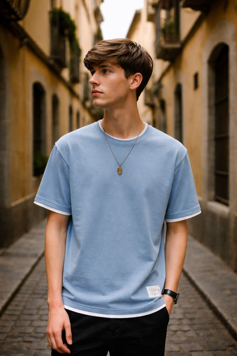 Diego | T-shirt Uomo Manica Corta Larga | Estate