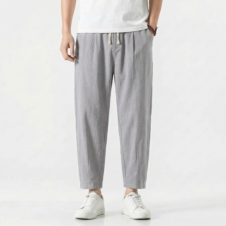 Diego | Pantaloni Harem Uomo con Vita con Laccio e Taglio Largo | Informale