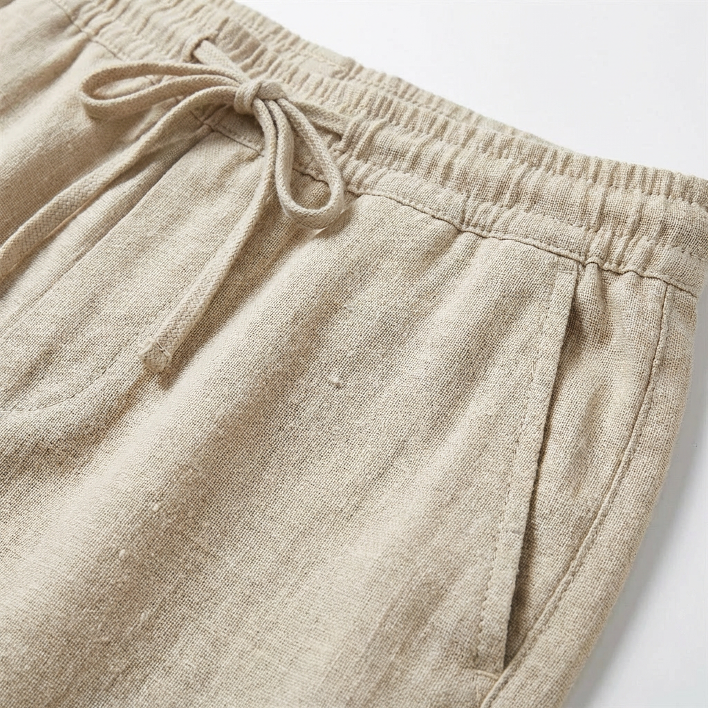 Diego | Pantalón Hombre Con Cintura Con Cordón Y Pernera Recta | Casual