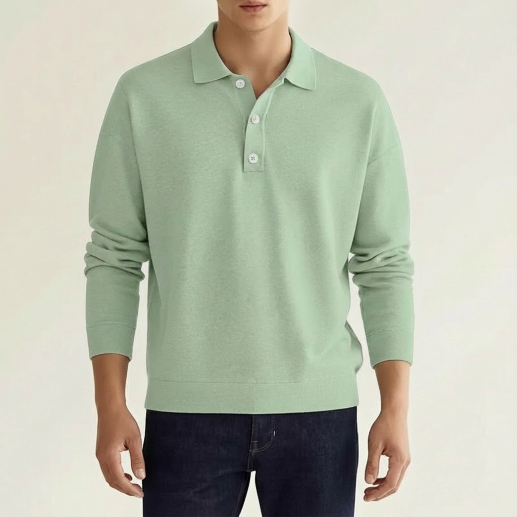 Diego | Polo Hombre Con Cuello Clásico Y Puños Acanalados | Casual