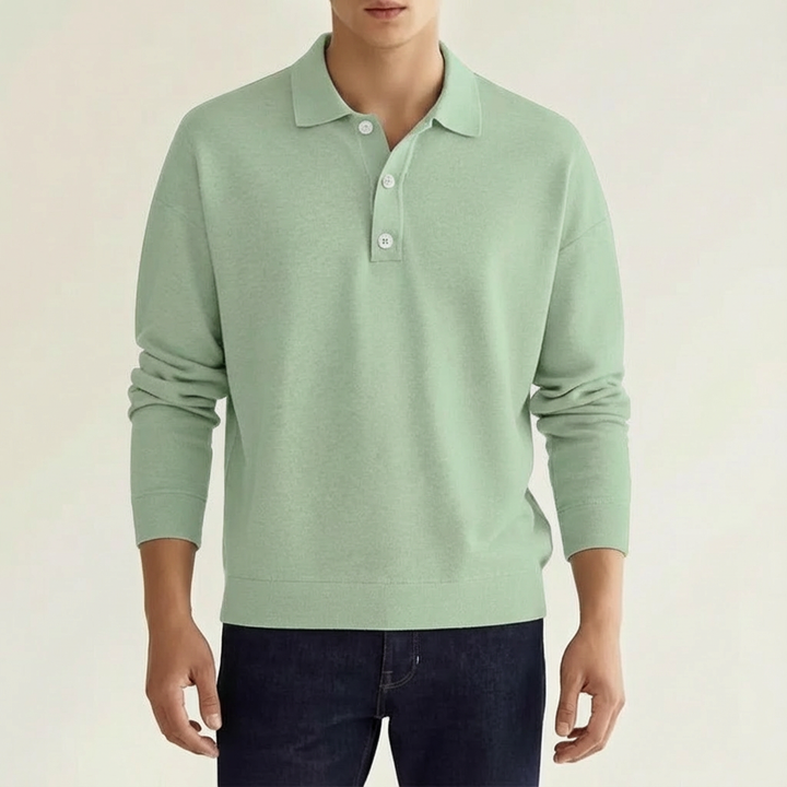 Diego | Polo Hombre Con Cuello Clásico Y Puños Acanalados | Casual