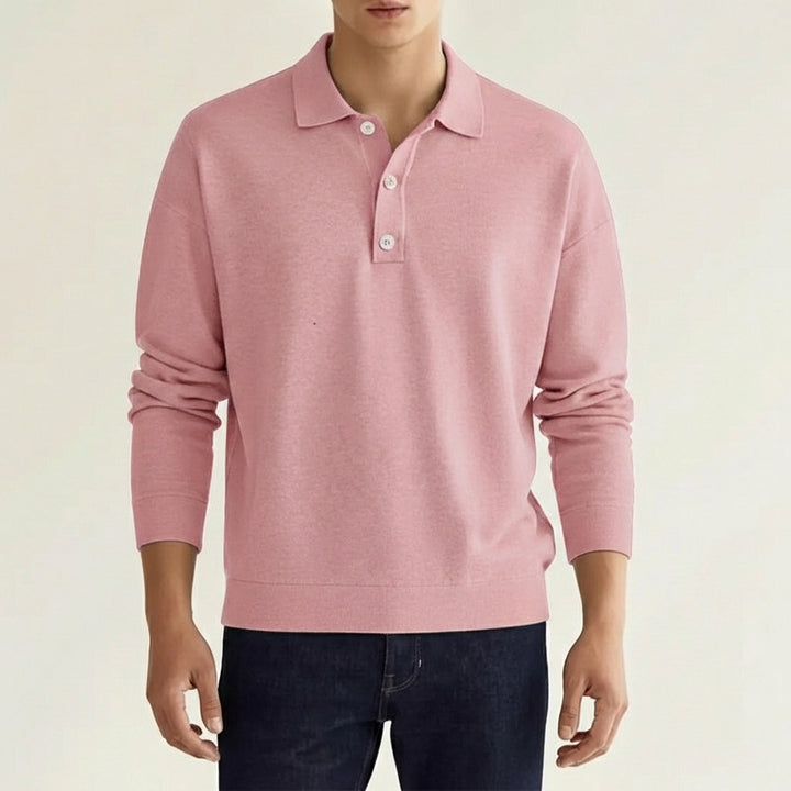 Diego | Polo Hombre Con Cuello Clásico Y Puños Acanalados | Casual