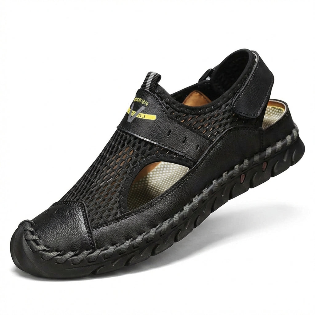 Diego | Sandalias Cerradas Hombre Con Diseño Calado Y Puntera Reforzada | Outdoor