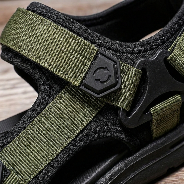 Diego | Sandali Uomo con Cinghie Regolabili e Suola Sportiva | All'aperto