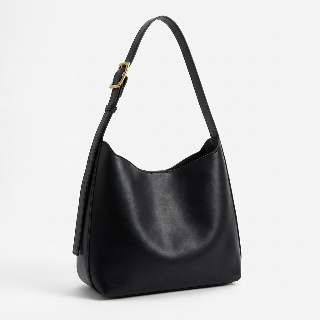 Dominique | Borsa Hobo a Spalla da Donna con Dettaglio Fibbia