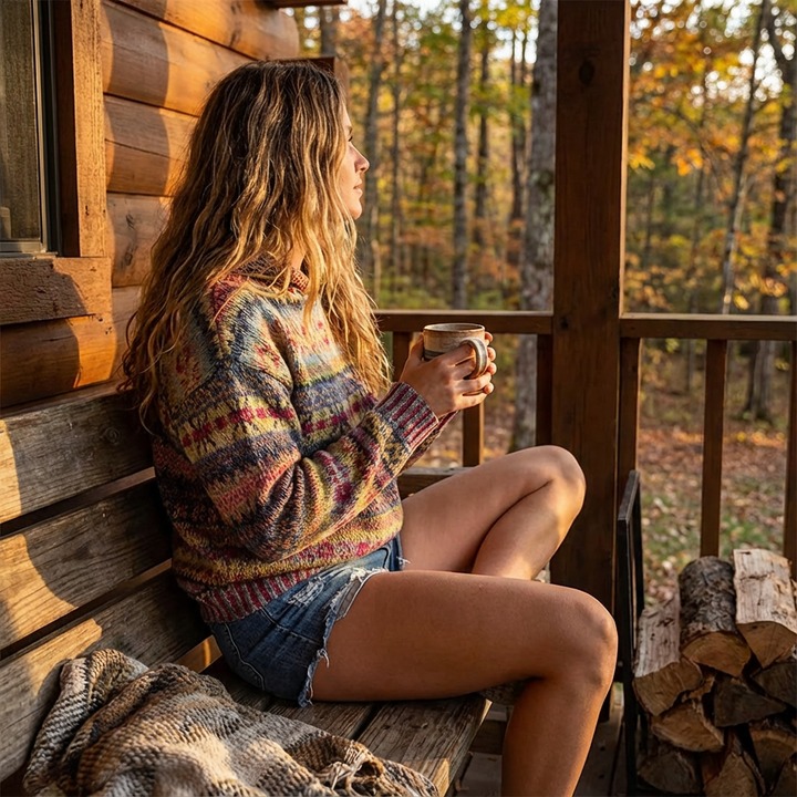 Donna | Sudadera con Capucha de Manga Larga para Mujer