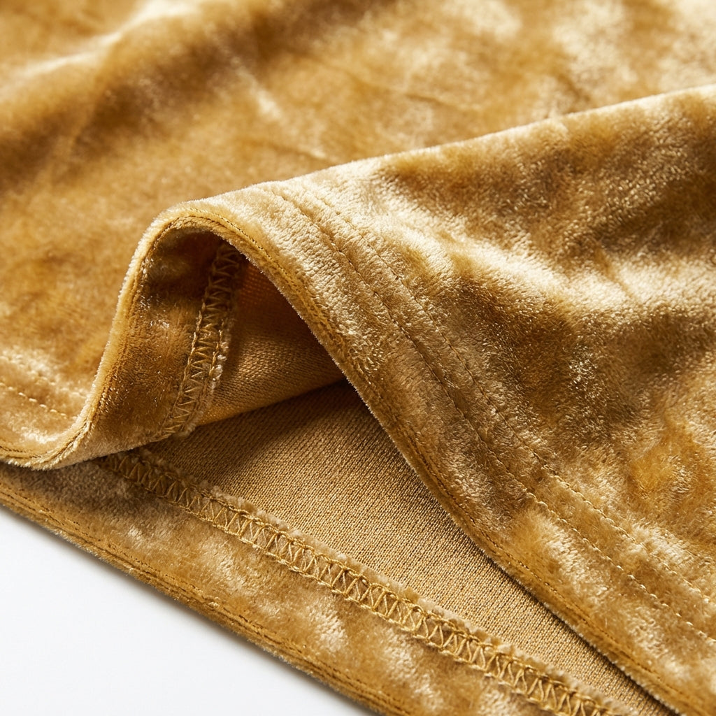 Dorada | Top con Collo Drappeggiato a Manica Lunga Donna