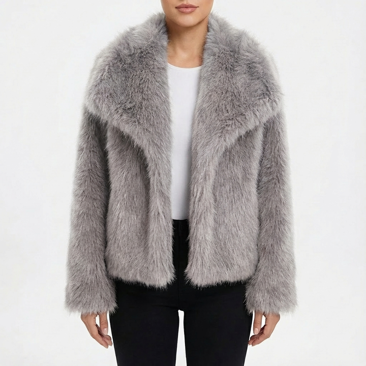 Dorothy | Chaqueta Corta de Imitación de Piel para Mujer