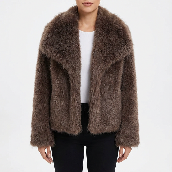 Dorothy | Chaqueta Corta de Imitación de Piel para Mujer