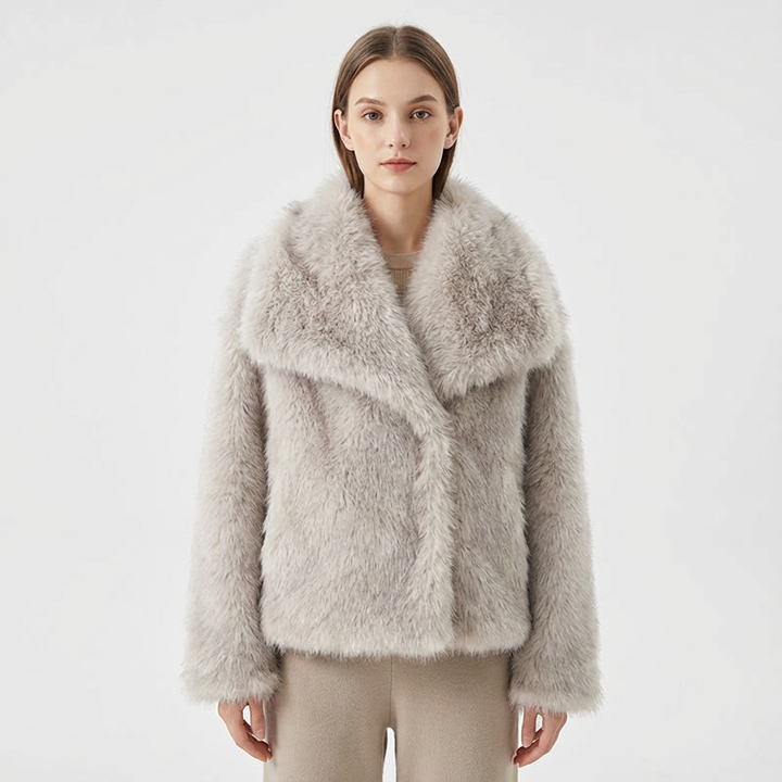 Dorothy | Chaqueta Corta de Imitación de Piel para Mujer