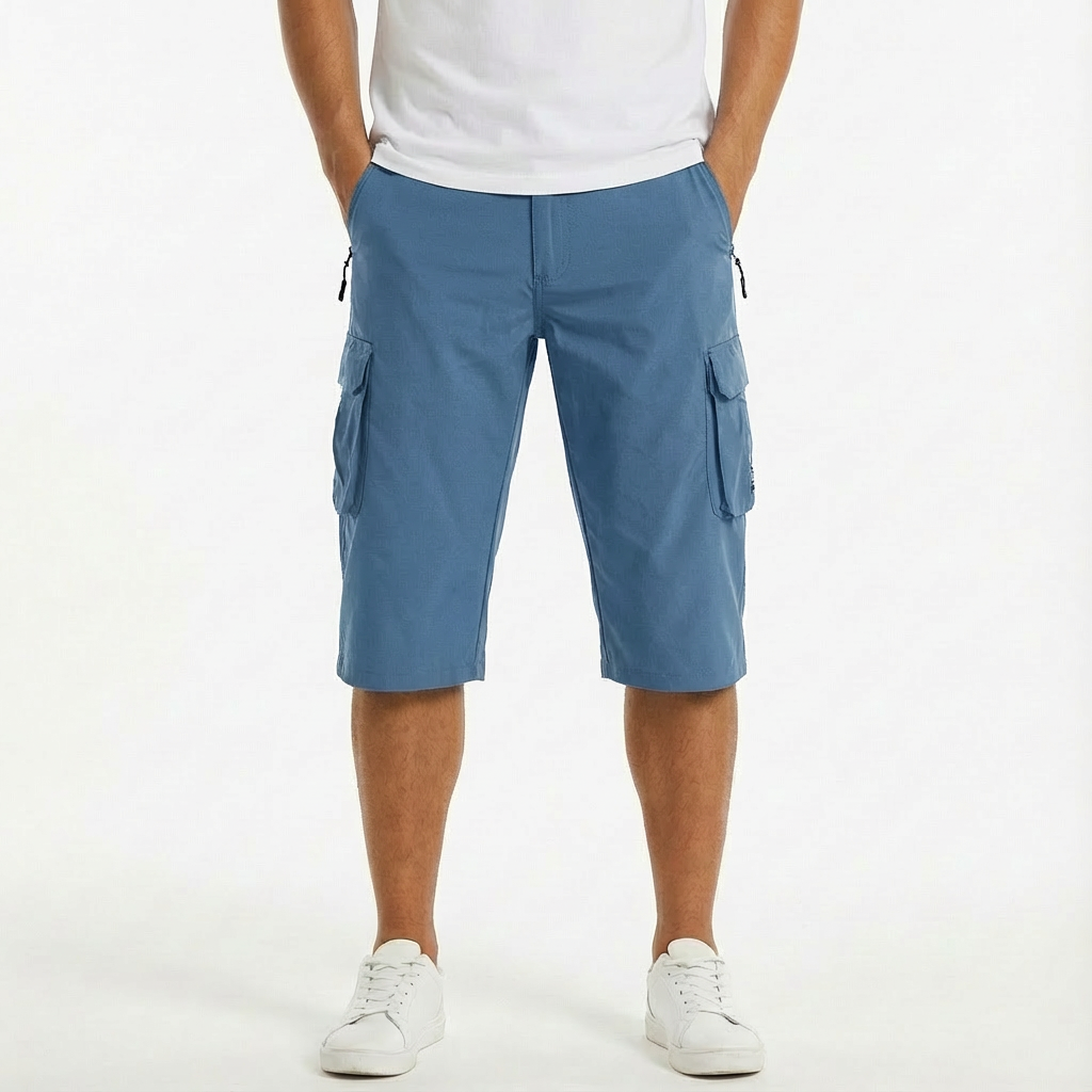 Drew | Pantaloni Corti Cargo Utilitari da Uomo