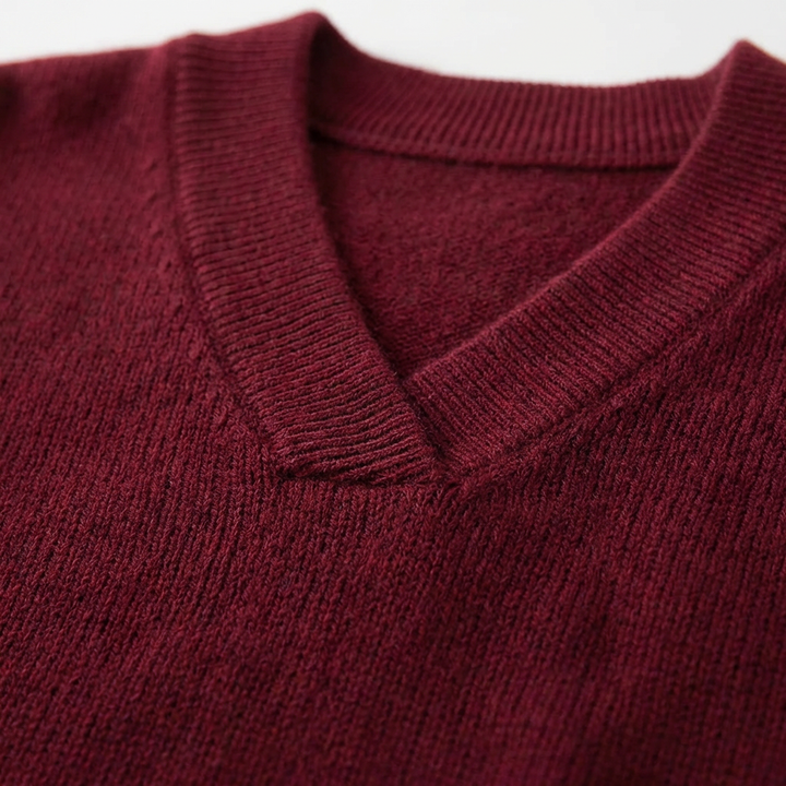 Eladia | Mujer Jersey Punto Escote V Holgado