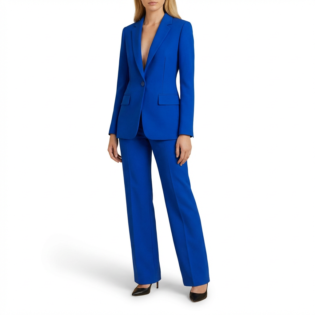 Elena | Completo Blazer e Pantaloni Dritti Donna Elegante