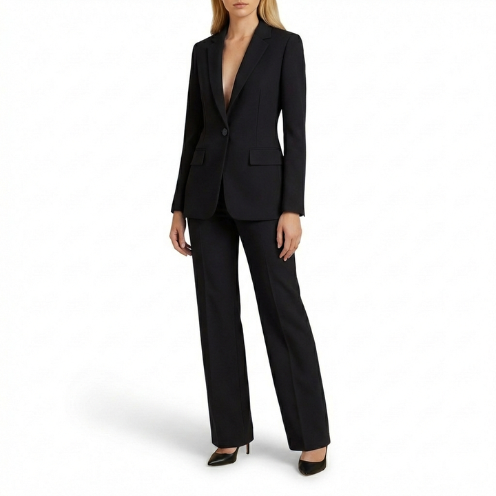 Elena | Completo Blazer e Pantaloni Dritti Donna Elegante