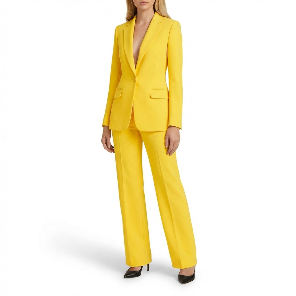 Elena | Completo Blazer e Pantaloni Dritti Donna Elegante