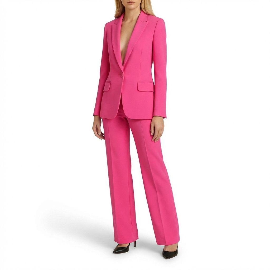 Elena | Completo Blazer e Pantaloni Dritti Donna Elegante