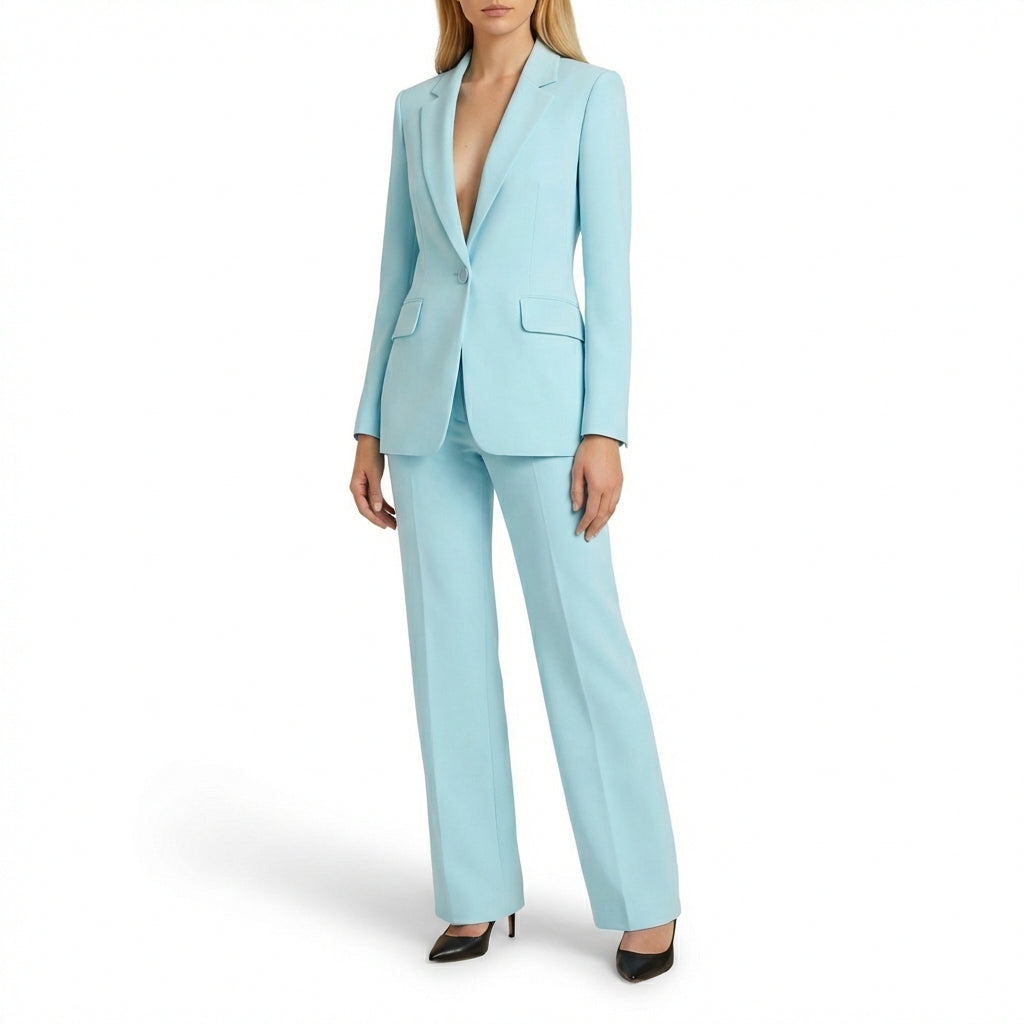 Elena | Completo Blazer e Pantaloni Dritti Donna Elegante