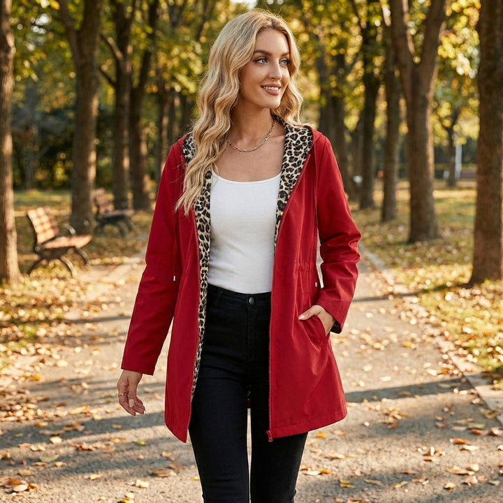 Estrella | Mujer Chaqueta con Capucha Reversible