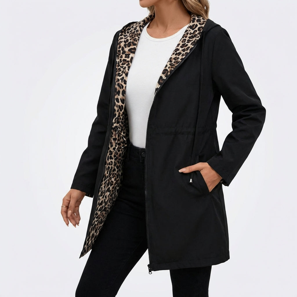 Estrella | Mujer Chaqueta con Capucha Reversible