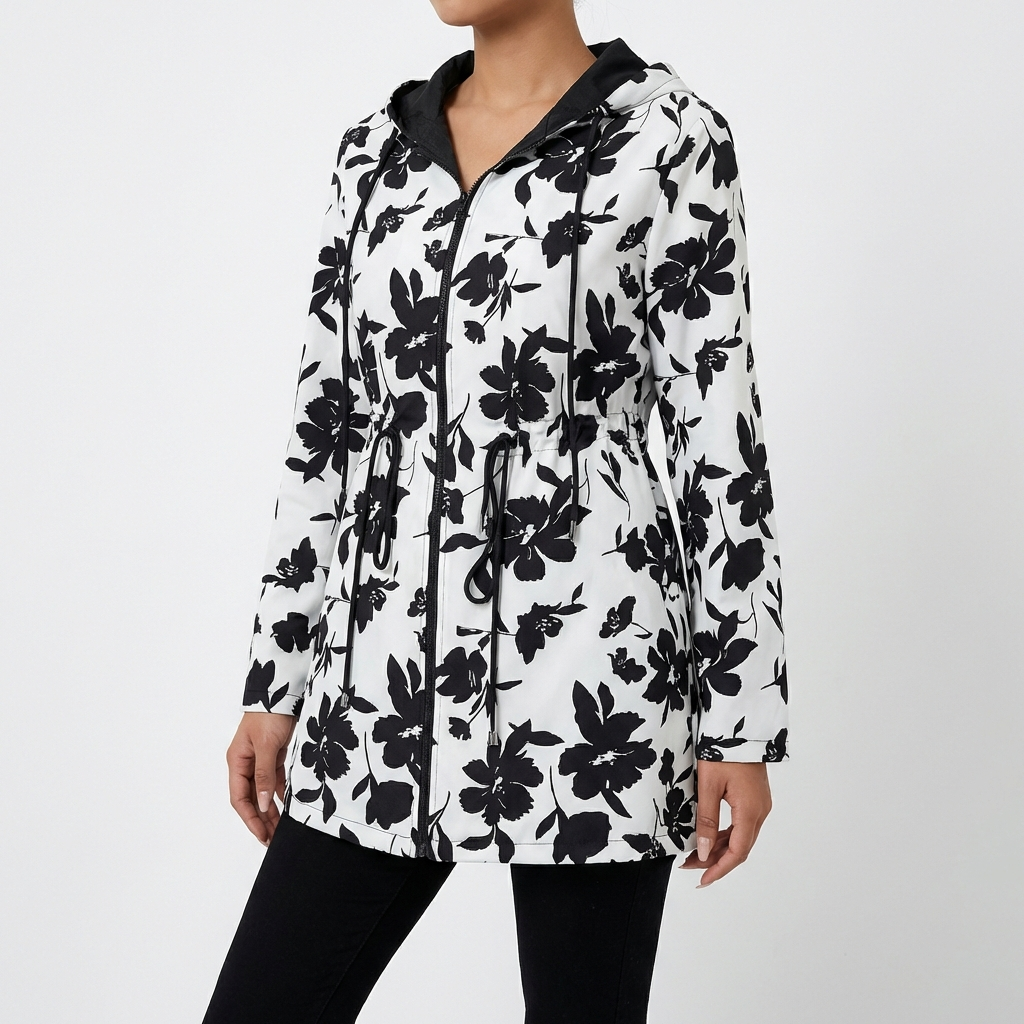 Estrella | Mujer Chaqueta con Capucha Reversible