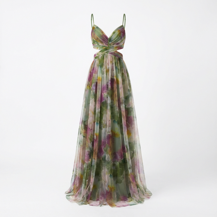 Fern | Vestito Maxi con Spalline Sottili da Donna