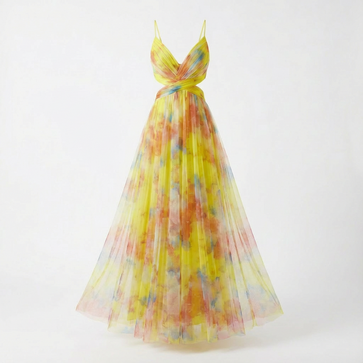 Fern | Vestito Maxi con Spalline Sottili da Donna