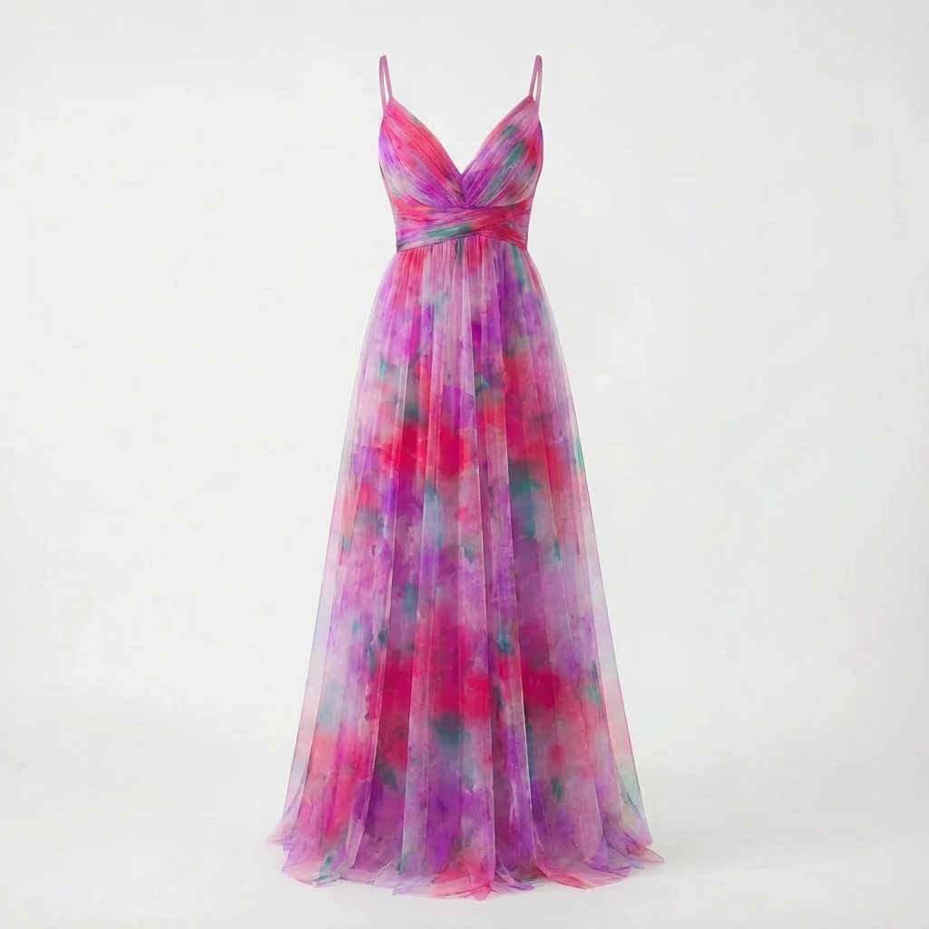 Fern | Vestito Maxi con Spalline Sottili da Donna