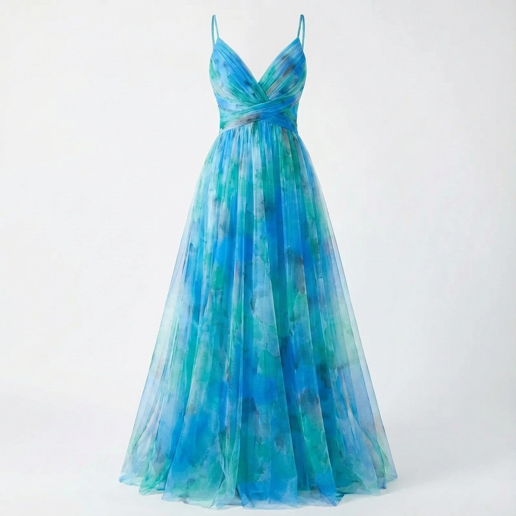 Fern | Vestito Maxi con Spalline Sottili da Donna