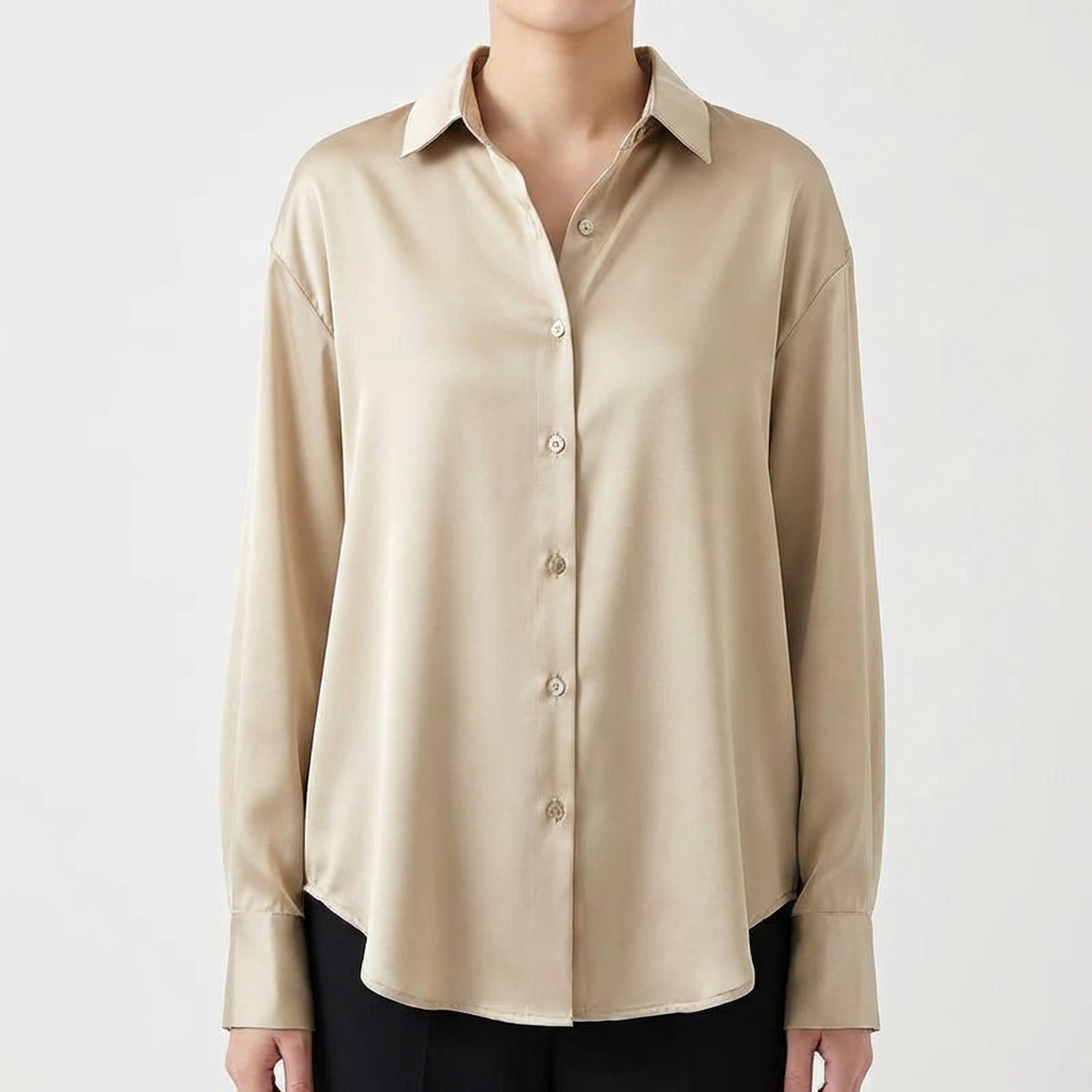 Gabriella | Camisa de Manga Larga con Botones para Mujer