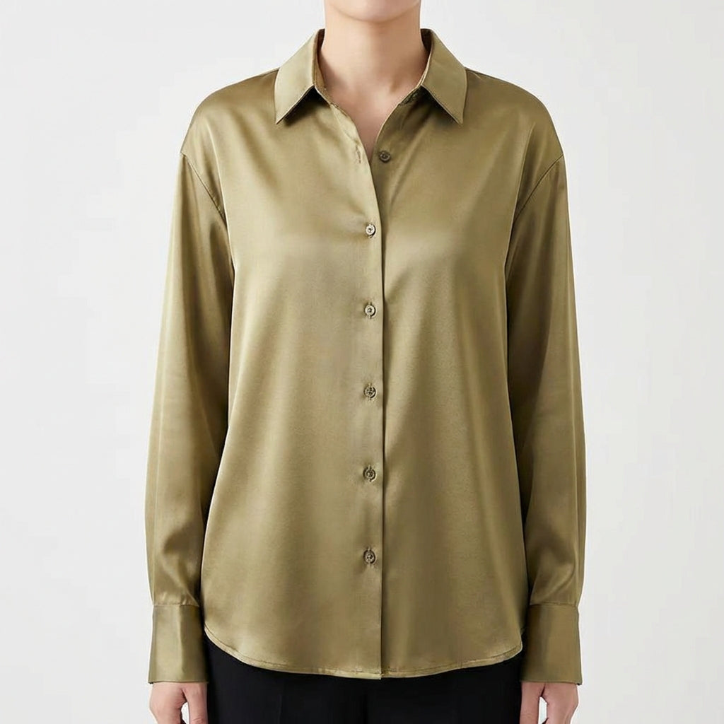 Gabriella | Camisa de Manga Larga con Botones para Mujer