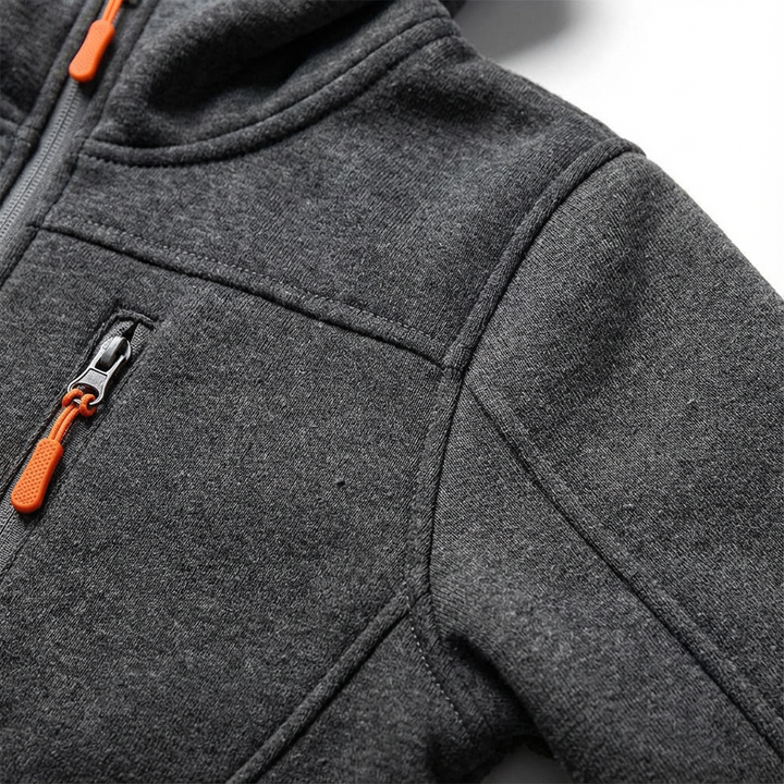 Gilbert | Giacca con Cappuccio e Cerniera Intera da Uomo