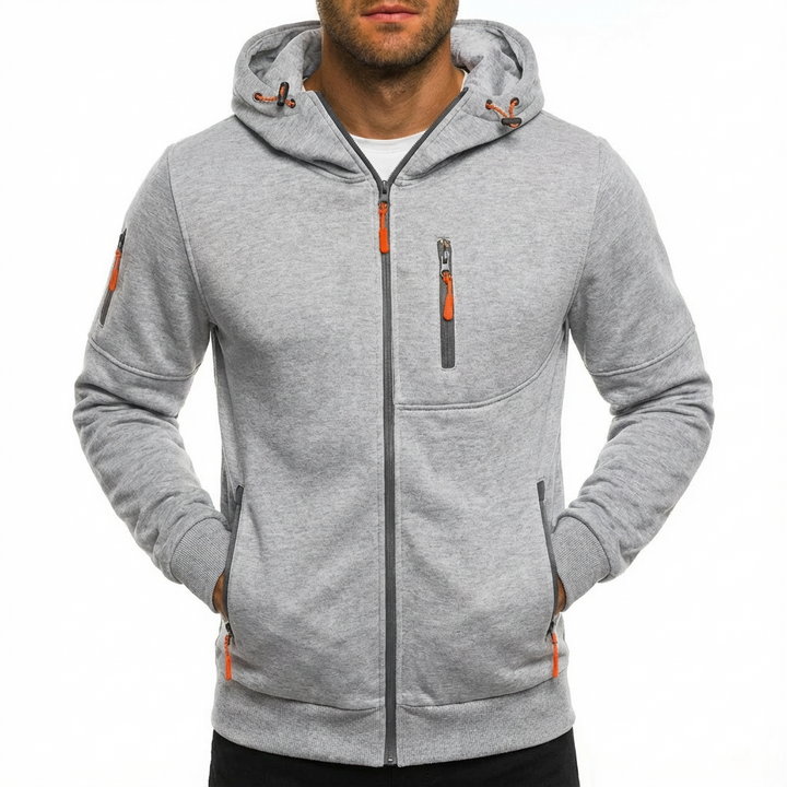 Gilbert | Giacca con Cappuccio e Cerniera Intera da Uomo