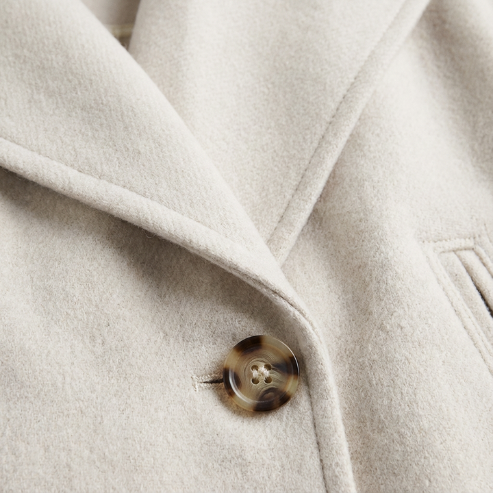 Holly | Cappotto doppiopetto da donna taglia grande