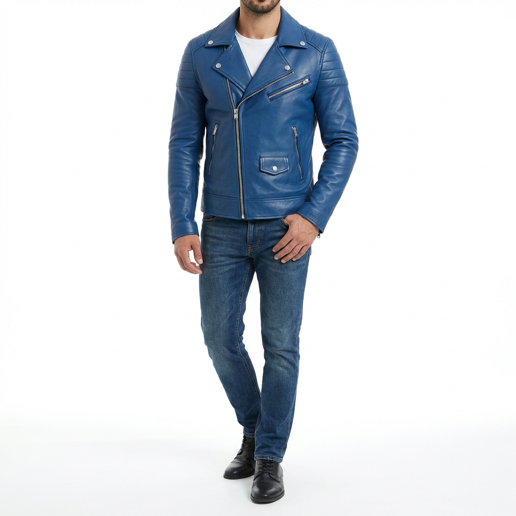 Hugo | Chaqueta Biker Cremallera Hombre